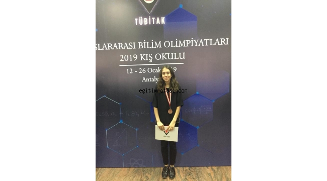 İzmir Bilfen Fen Lisesi Öğrencisinden Büyük Başarı