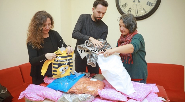 Yaşar Üniversitesi'nde öğrencilerin dersi 'iyilik'