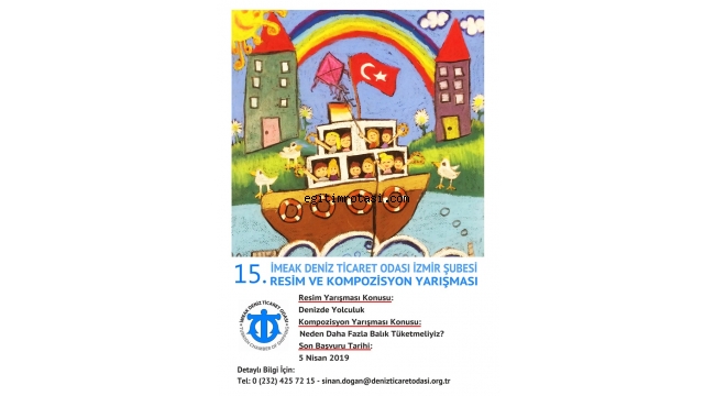 Çocuklar Denizde Yolculuğu Çizecek