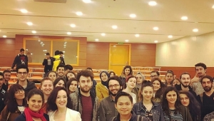 Gazeteci adaylarına tecrübelerini aktardı