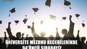 Üniversite Mezunu Becerilerinde 94’üncü Sıradayız