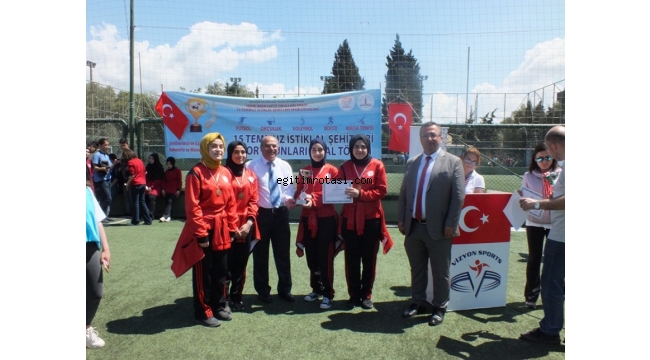 15 Temmuz spor turnuvasına yoğun ilgi