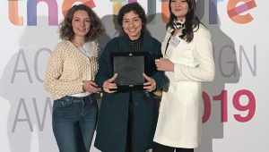 Çocukla büyüyen gözlük projesine ödül
