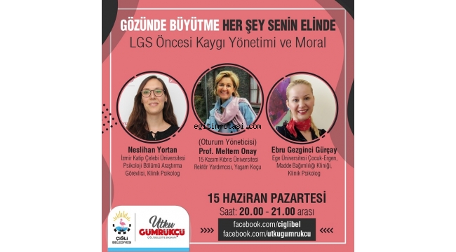 Çiğli’de LGS Öncesi Öğrencilere Moral
