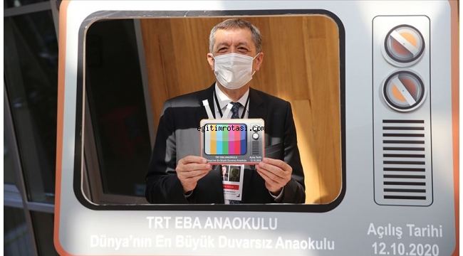 Milli Eğitim Bakanı Selçuk: EBA TV Anaokulu açıldı