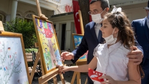 Konak’ta 23 Nisan Resim Yarışması Ödülleri minik sahipleri ile buluştu