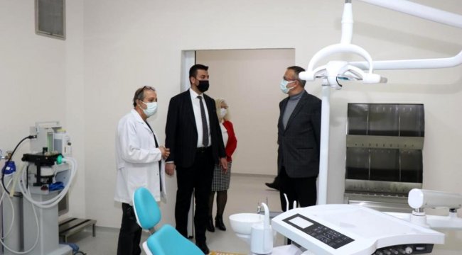 Ürgüp Belediye Başkanı Aktürk, Diş Hekimliği Fakültesini ziyaret etti