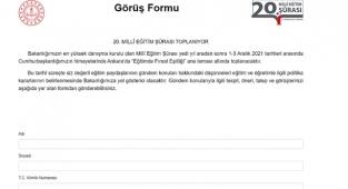 MEB, Milli Eğitim Şurası konuları için eğitim paydaşlarından fikir alacak