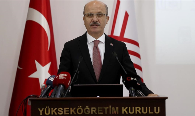 YÖK Başkanı Özvar: Ar-Ge ve inovasyonda devlet ve vakıf üniversiteleri bakımından ayrım gözetmiyoruz