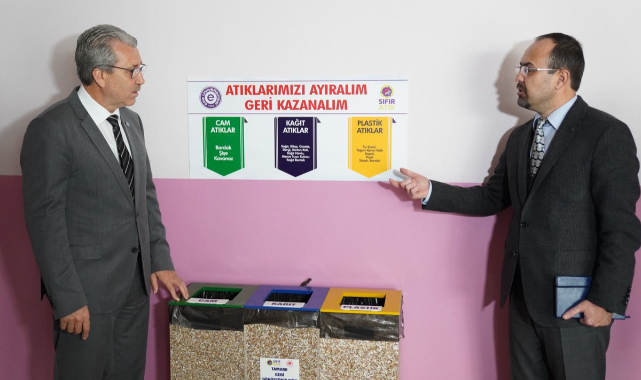 Çevre dostu EÜ’de sıfır atık çalışmaları hız kesmeden sürüyor