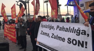 Halkın Kurtuluş Partisi Karşıyaka’da zamları protesto etti
