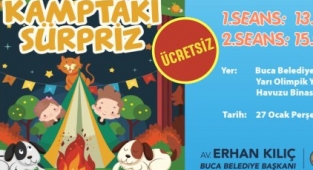 Kamptaki Sürpriz tiyatro oyunu Buca'da sahnelenecek