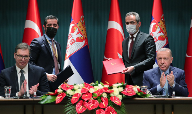Türkiye ile Sırbistan arasında eğitim iş birliği anlaşması imzalandı