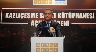 Milli Eğitim Bakanı Mahmut Özer'den güzel sanatlar lisesi müjdesi