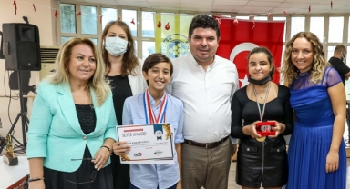 Buca BSM öğrencisi Uygar’a prestijli ödül