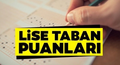 Lise Taban Puanları ve Yüzdelik Dilimleri 2022