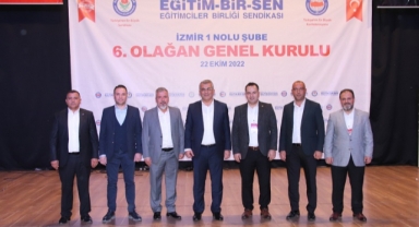 Eğitim-Bir-Sen İzmir 1 Nolu Şube 6. Olağan Genel Kurulu Yapıldı
