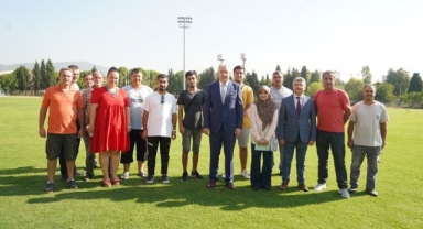 EÜ 20 Mayıs Stadyumu çimleri yeni sezona hazır!