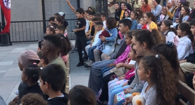 Herkes için Sanathane Çocukları ağırladı
