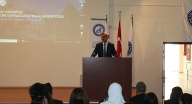 Ege’de “Atatürk Dönemi Türk Dış Politikası” anlatıldı
