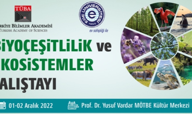 Ege Üniversitesi “Biyoçeşitlilik ve Ekosistemler Çalıştayı”na ev sahipliği yapacak