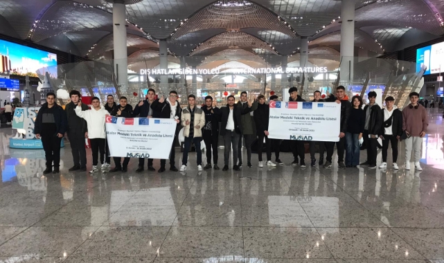 Meslek Liseli öğrenciler MÜSİAD ile Avrupa'da!