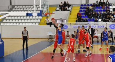 Ege Üniversitesi Daçka, Rino Seramik Porselen’i 89-82 mağlup etti