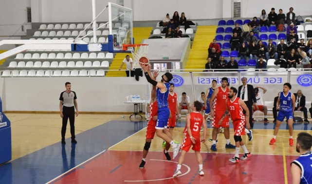Ege Üniversitesi Daçka, Rino Seramik Porselen’i 89-82 mağlup etti