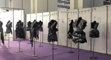EÜ Moda ve Tasarım Yüksekokulundan “Denim Drapaj Sergisi”