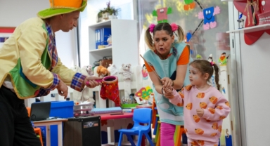 Minik kalplerde yeni yıl coşkusu