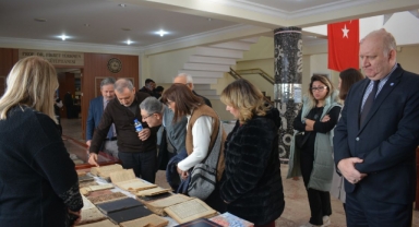 Ege’de “Uluslararası Türk Dünyası Sanat Eserleri ile Yazma ve Matbu Eserler Koleksiyonu” Sergisi açıldı