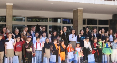 Başarılı Miniklerinden Rektör Hotar’a Ziyaret