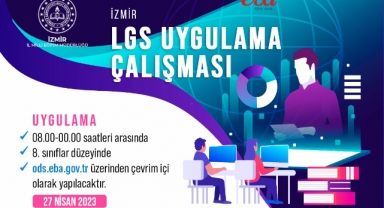 İzmir MEB LGS ve YKS Uygulama Çalışmalarını Sürdürüyor