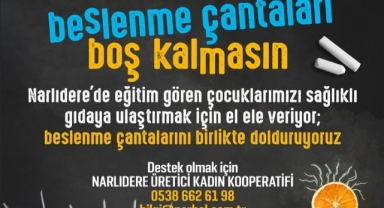 Narlıdere Belediyesi’nin Beslenme Desteği