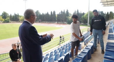 EÜ 20 Mayıs Stadyumu kış dönemine hazır