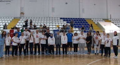 Özel sporcuları ile 100. yıl coşkusu yaşandı