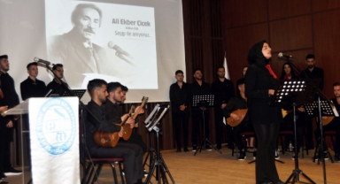 Usta Sanatçı Ali Ekber Çiçek, Ege Üniversitesinde anıldı