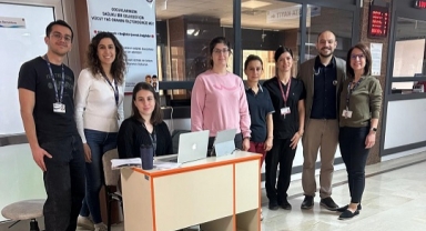 Obeziteye karşı farkındalık standı kuruldu