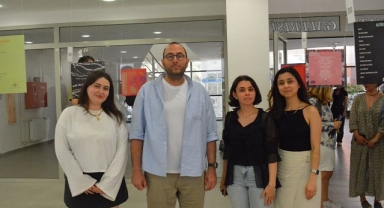 EÜ’de “Plak Kapağı Tasarımı Sergisi” düzenlendi