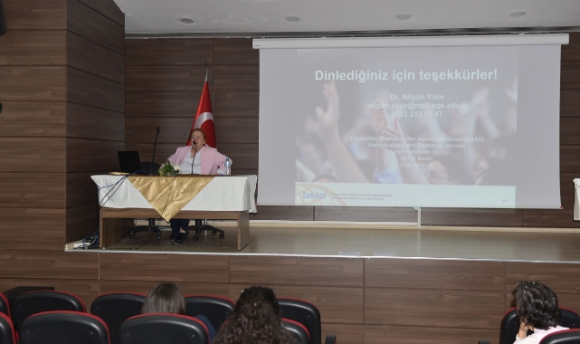 EÜ’de uluslararası araştırma ve burs fırsatları konuşuldu