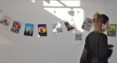 EÜ’de Öğrencilerden Cumhuriyet ve Atatürk Karikatürleri Sergisi