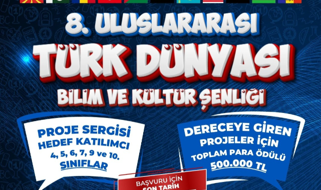 Uluslararası Türk Dünyası Bilim Şenliği başvurularında son günler