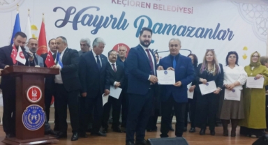 ANKARA'DA TGGV 'NİN BÜYÜK İFTAR SOFRASI BULUŞMASI MAZBATA TÖRENİ VE ÖDÜLLERLE TAÇLANDI 