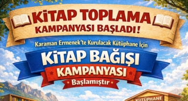 Eğitim Rotası nın Yazar Kadrosu Tarafından Karaman Ermenek’te Kurulacak Kütüphane İçin Kitap Toplama Kampanyası Başlatıldı