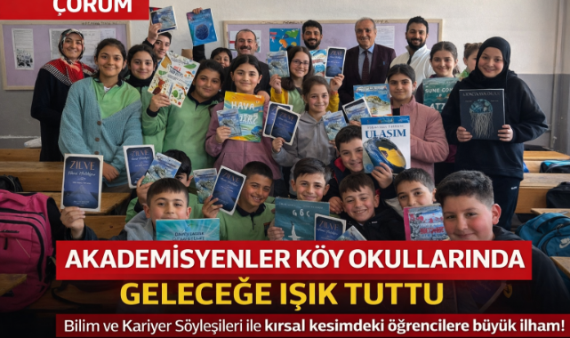 Çorum’da Bilim Rüzgarı