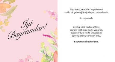 Bayramda Verilen En Anlamlı Hediye: