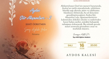 Aydos Şiir Akşamları’nda Öğretmen Kalemlerinden Duygu Yüklü Anlar