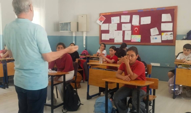 Çeşme’nin Genç Kalemleri TYB İzmir Şube Başkanı ile Buluştu