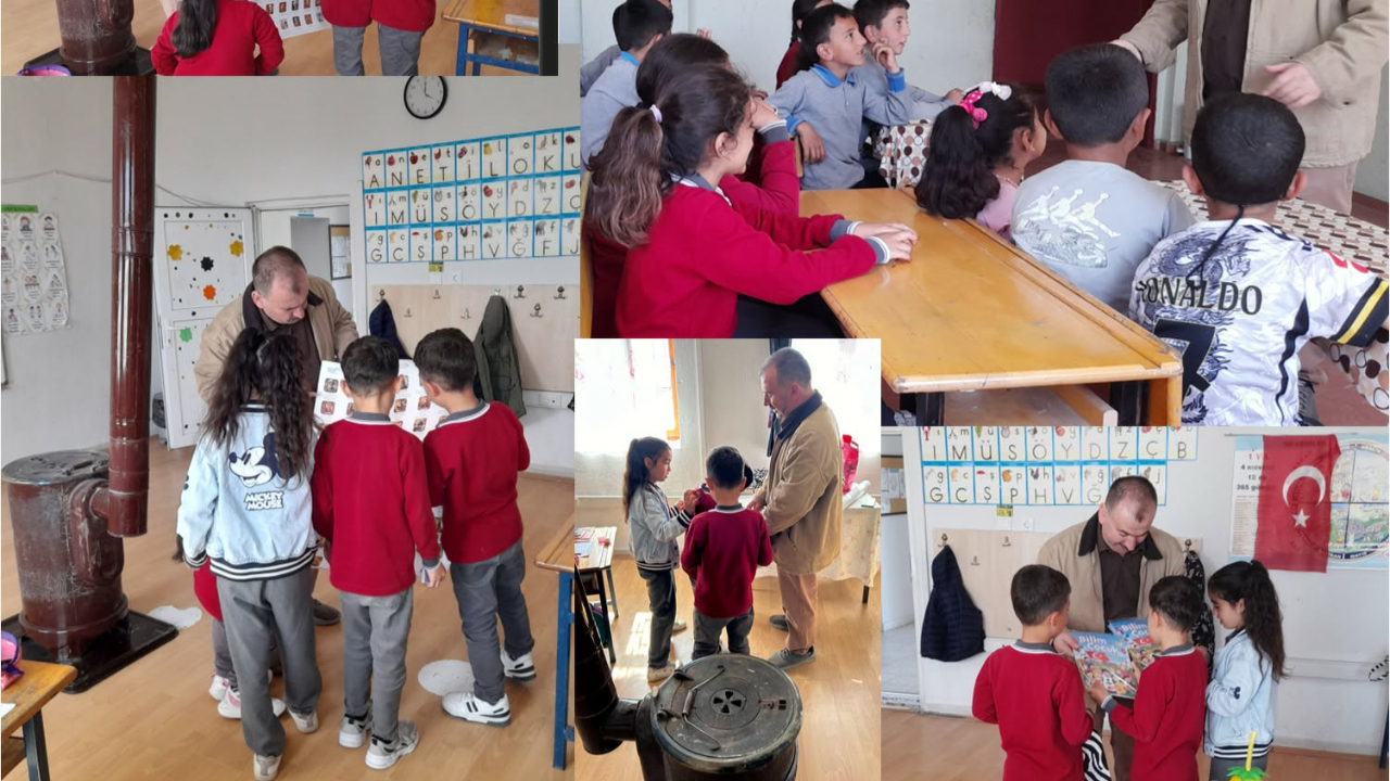 Köyde Okuma Etkinlikleri” için Konacı ve Taşpınar köylerine de gidildi.