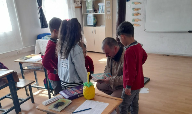 Köyde Okuma Etkinlikleri” için Konacı ve Taşpınar köylerine de gidildi.